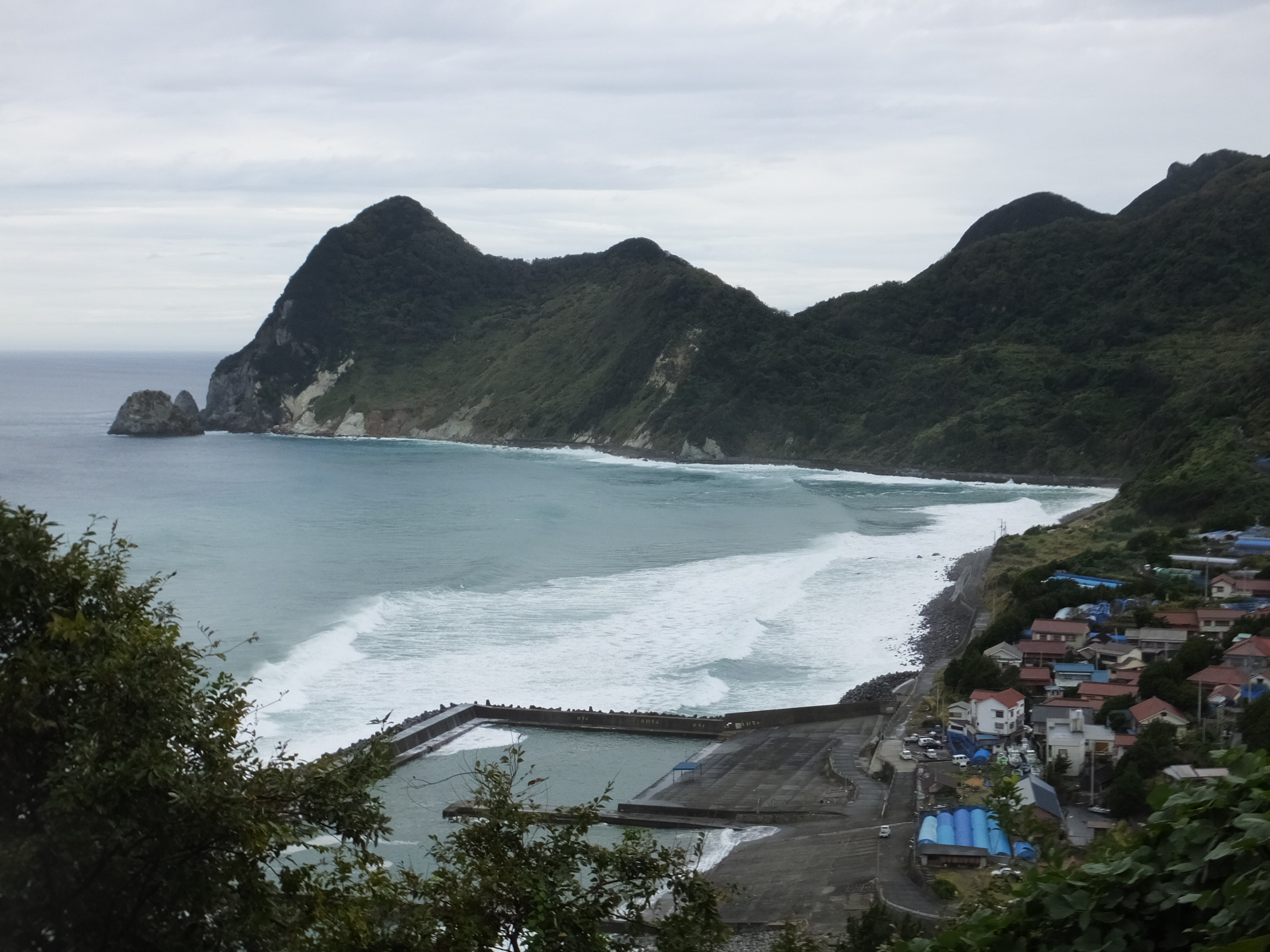 伊浜高台からの景色